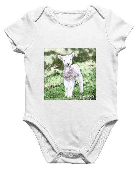 Lamb artwork Onesie