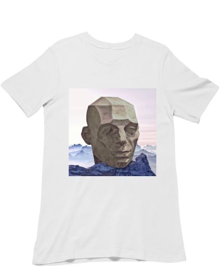 Lowpoly blockhead Classic T-Shirt