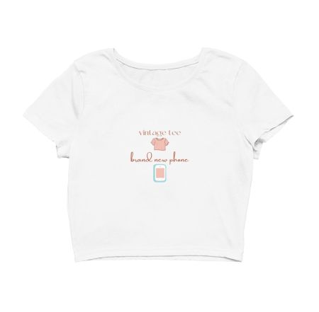 Taylor Swift Vintage Tee Crop Top