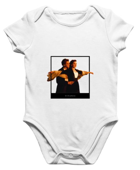 Titanic Black Polaroid Onesie