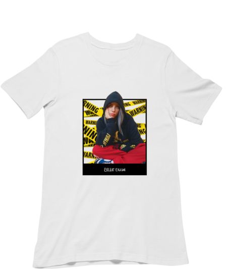 Billie Eilish Black Polaroid Classic T-Shirt