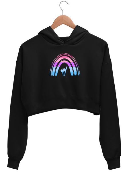 Catgender Crop Hoodie