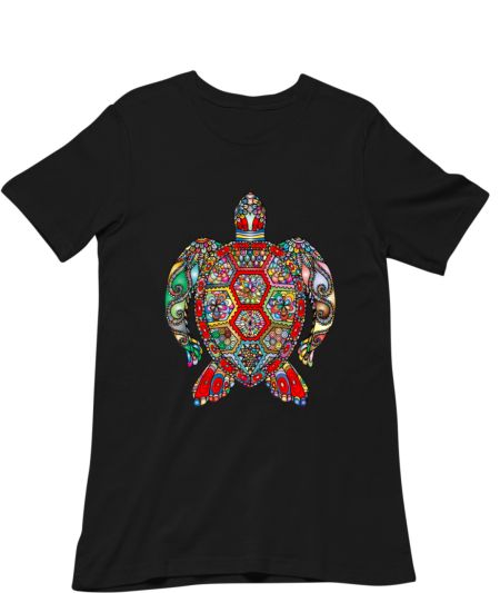 Sea Turtle Floral design Classic T-Shirt