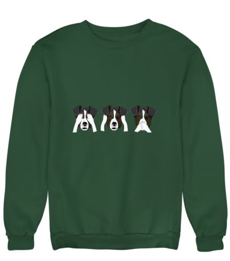 The 3 dogs design Sweatshirt