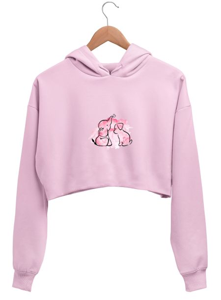 Friendship Crop Hoodie