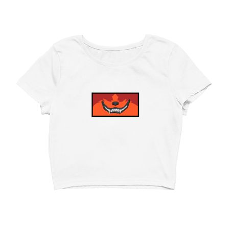 Anime Ed Kurama Smile Crop Top