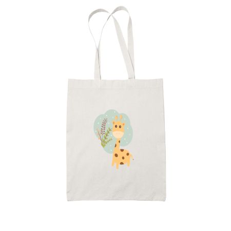 baby giraffe White Tote Bag