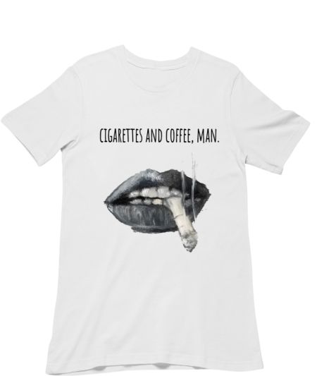 cigarettes and coffee, man. Regular T-Shirt