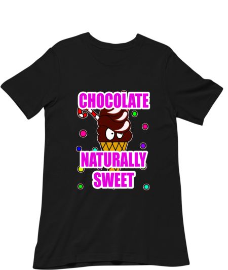 Chocolate Naturally Sweet Pink Kawaii Cone Classic T-Shirt