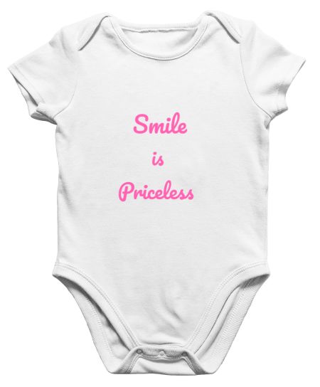 Smile is priceless Onesie