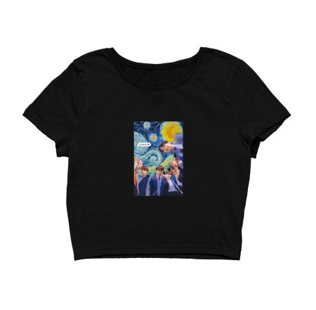 BTS+ Starry Night Crop Top