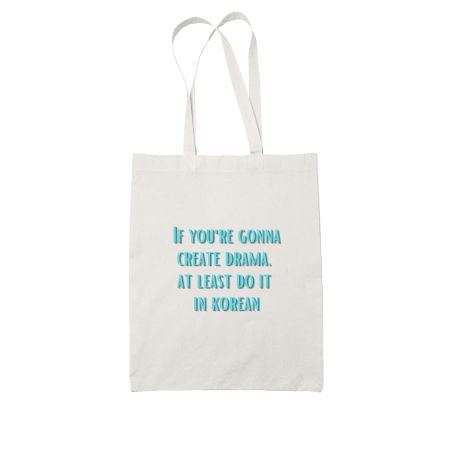 Korean Drama Fan Tote Bag