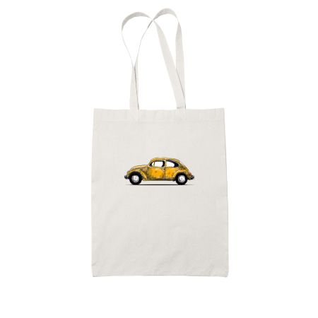 OLD CAR SKETCH White Tote Bag