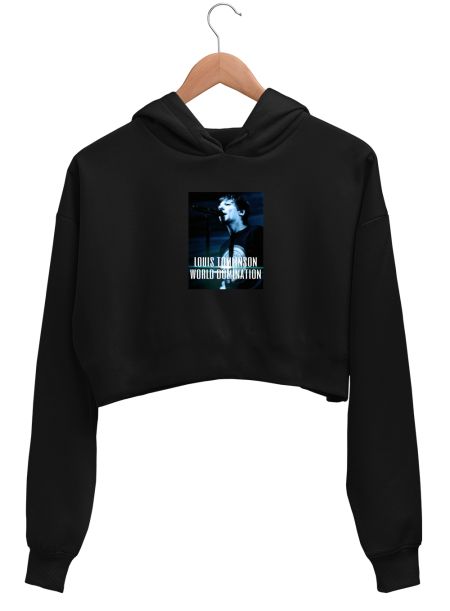 Louis tomlinson  Crop Hoodie