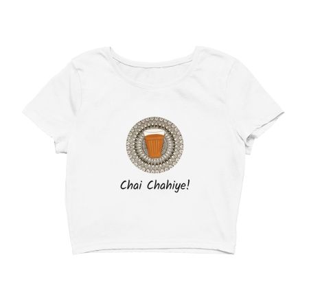 Chai Mandala Crop Top