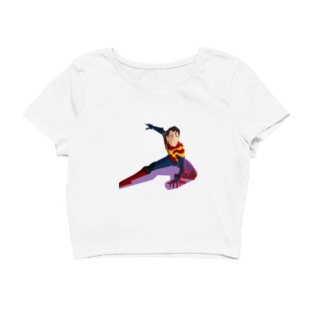 Spiderman Crop Top