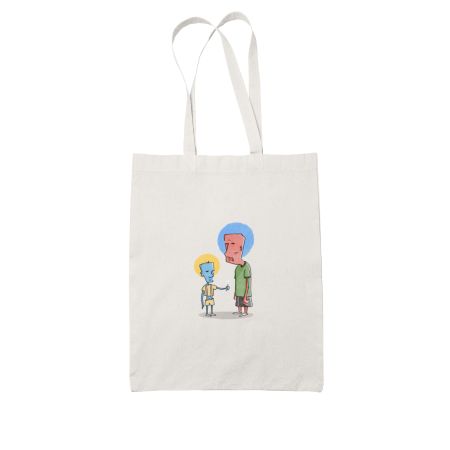 Headspace White Tote Bag