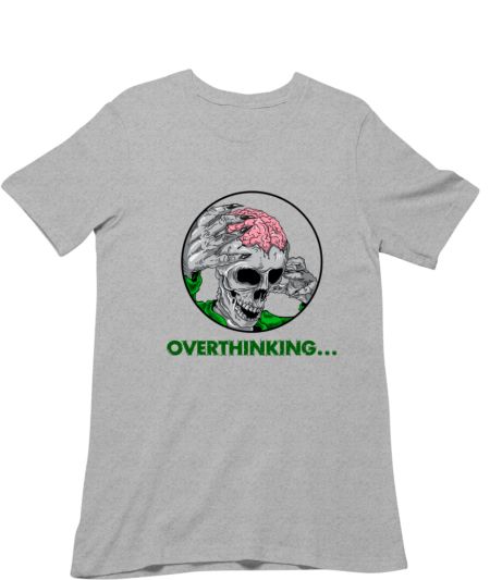 Overthinking Skull Classic T-Shirt