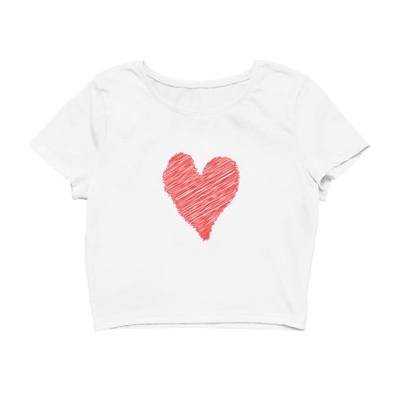 Heart Crop Top