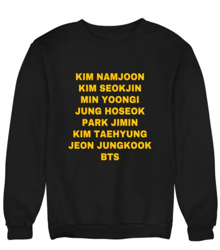 BTS ot7 Fanchant  Sweatshirt