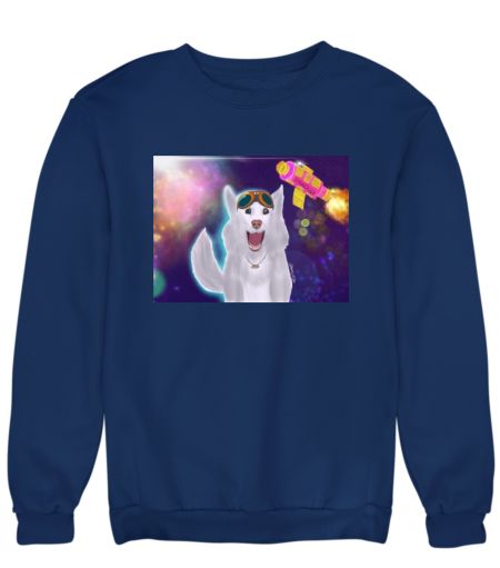 Space dog Sweatshirt
