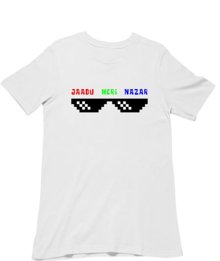 Jaadu Meri Nazar | 8bit RGB Regular T-Shirt