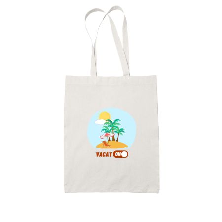 vacation Love White Tote Bag