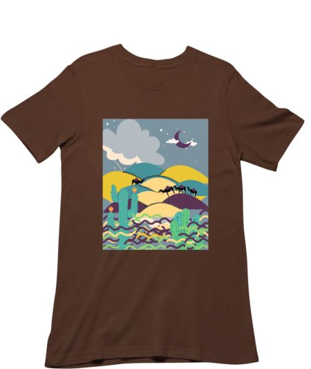 Desert modern art Regular T-Shirt