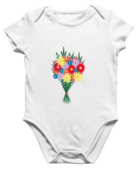 Flower Bouquet Onesie