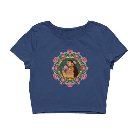 Lotus queen Crop Top