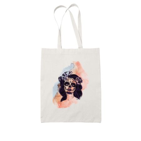 The Goth Girl White Tote Bag