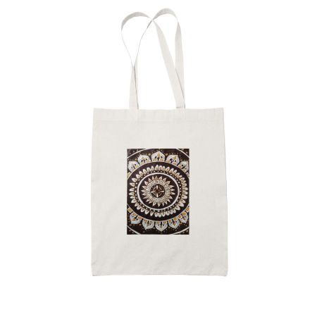 Mandala art design #2 White Tote Bag