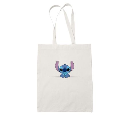 Stitch Disney White Tote Bag