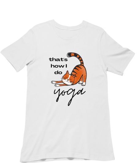 Cat Yoga Classic T-Shirt