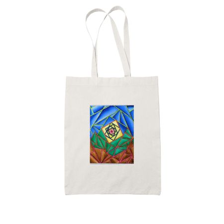 Landscape White Tote Bag