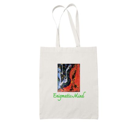 Enigmatic Mind White Tote Bag