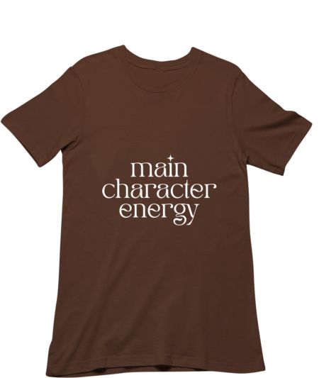 main character energy - white Classic T-Shirt