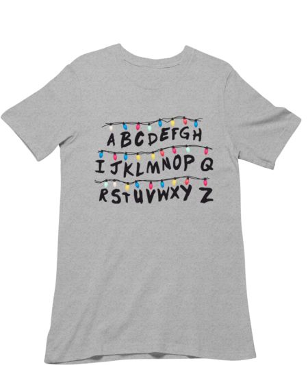 Stranger Thing alphabet walls Classic T-Shirt