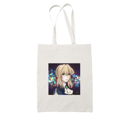 Violet Evergarden White Tote Bag