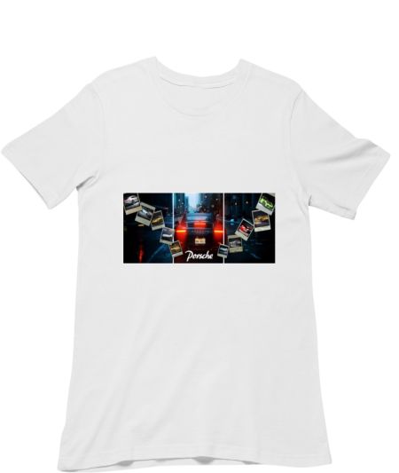 Porsche Collage Art T-shirt Classic T-Shirt