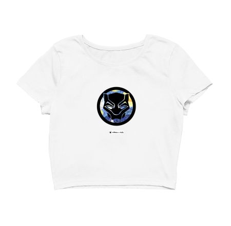 Van Gogh Panther Nibbana Std Crop Top