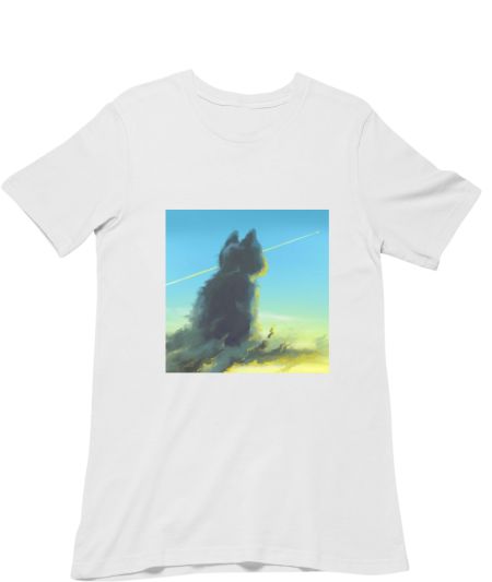 Cat in the clouds Classic T-Shirt