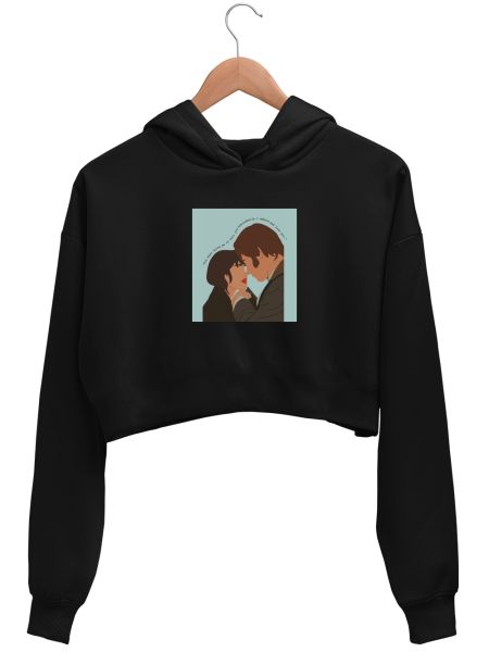 Pride and Prejudice  Crop Hoodie