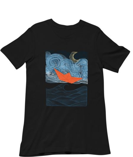 Paper boat dreams Regular T-Shirt