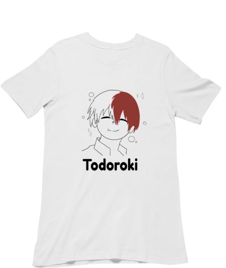 Anime MHA Todoroki Tote Bag Classic T-Shirt