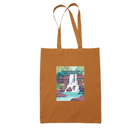 Deaf Joke Colored Tote Bag