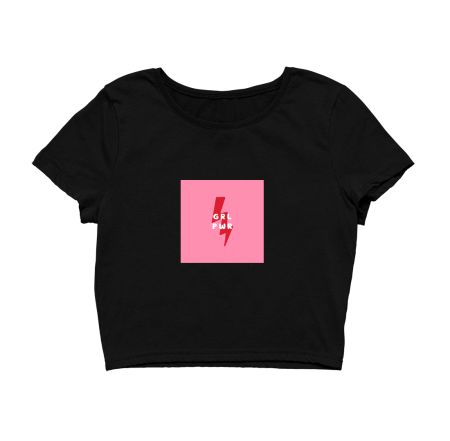 Girl Power tee Crop Top