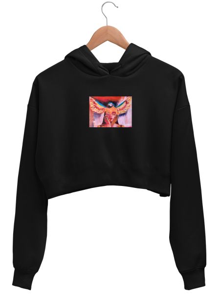 Fly high Crop Hoodie