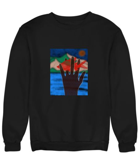 Gasping for breath and light Sweatshirt