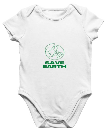 Save Earth T Shirt Onesie